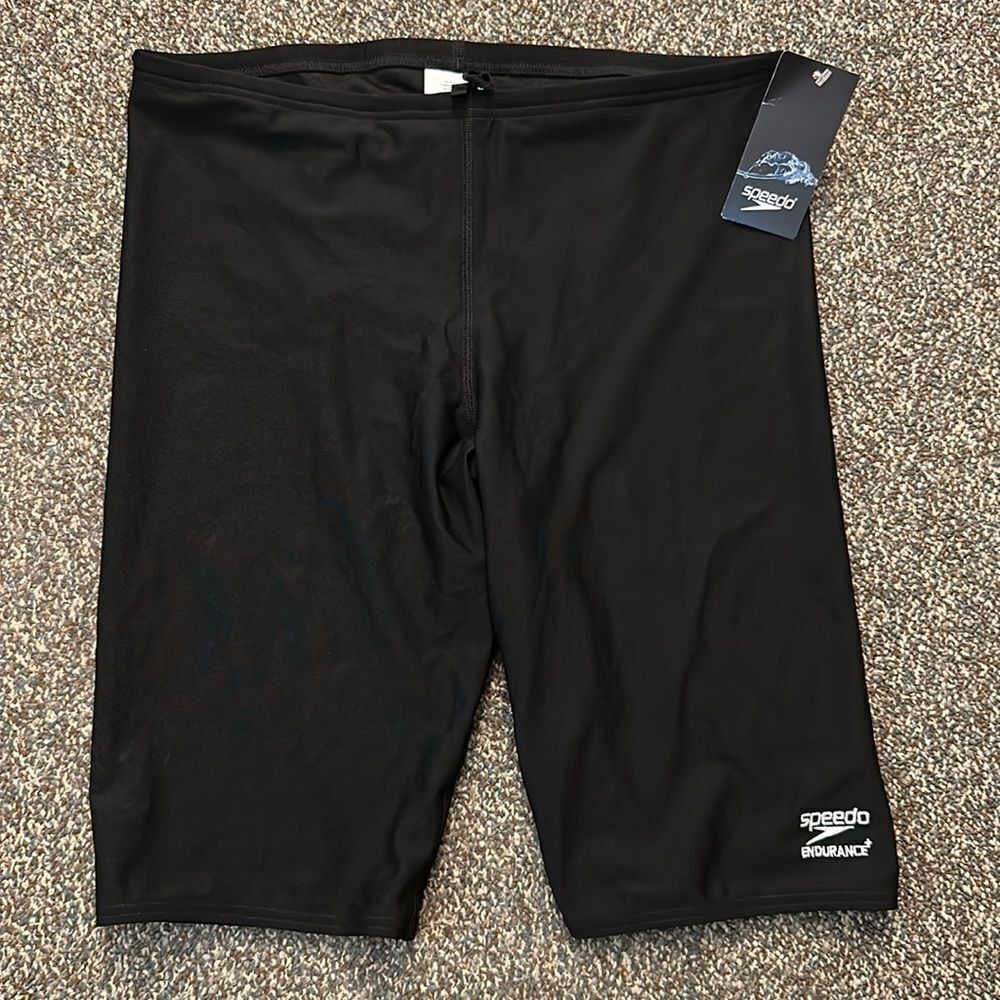Speedo Solid Jammer Endurance+ Long Swim Short NWT various sizes - Picture 3 of 3